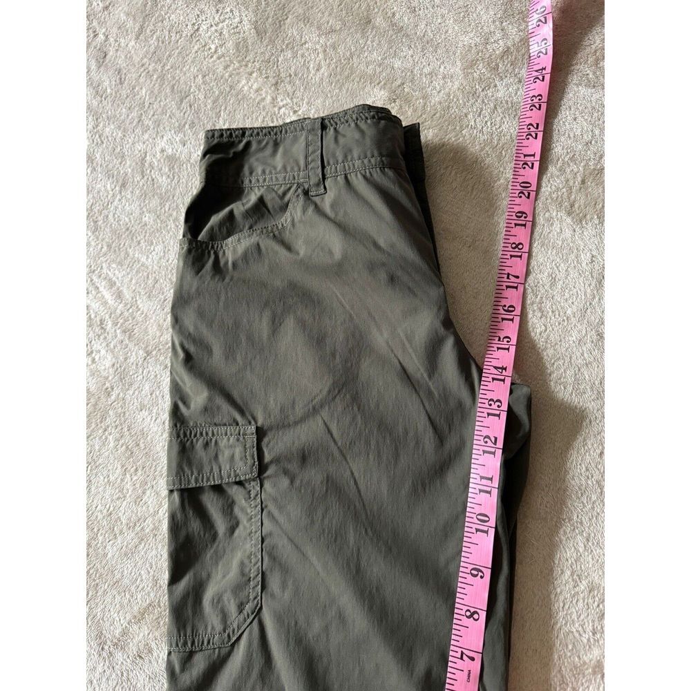 Patagonia Women's Green Water Cargo Shorts Pockets Outdoor Hiking Bermuda Sz 2 - Picture 11 of 12